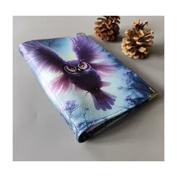 Zápisník Karis kroužkový zápisník A5 úzký - sova