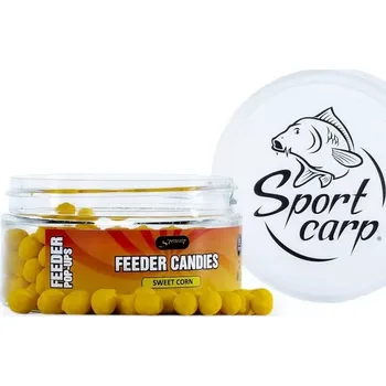Boilies SPORTCARP Plovoucí boilies Feeder Candies Sweet Corn 75ml 8mm (SPORTCARP Plovoucí boilies Feeder Candies Sweet Corn 75ml 8mm)