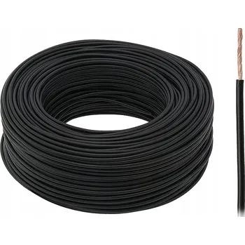 elektrický kabel Elektrický kabel / vodič LgY 1 x 1,5mm Černý 10m