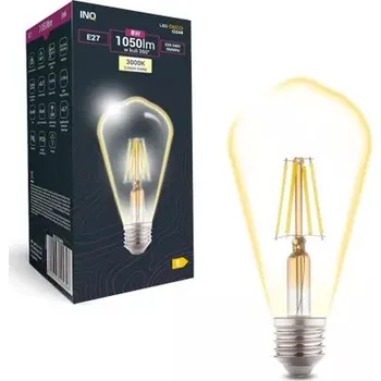 Žárovka LED ŽÁROVKA RETRO EDISON ST64 E27 230V 8W TEPLÁ BÍLÁ