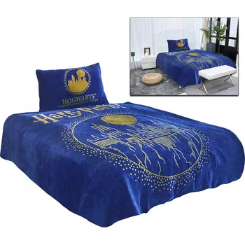 Povlečení Harry Potter POVLEČENÍ z fleecu 135x200 cm PRO MLÁDEŽ dětské