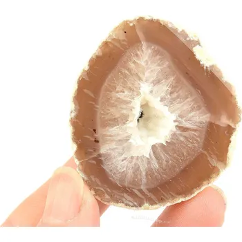 Přírodní kámen Geoda achát s dutinkou 64g z Brazílie