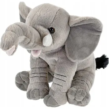 plyšák Plyšová Hračka Mikro Trading plyšový slon 20 cm šedý
