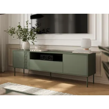 Televizní stolek TV stolek Firtus 180 EF, Barva: zelená MIRJAN 5903211394881