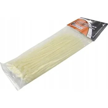 Stahovací páska Stahovací pásky 100 ks, 370 x 4,8 mm