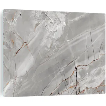 Varná deska Tvrzené sklo na indukční desku - motiv světlý mramor