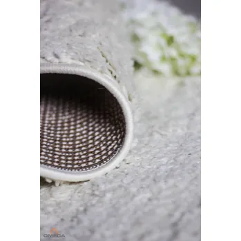 Koberec Koberec Shaggy Paradise s dlouhým vlasem bílý 80x150