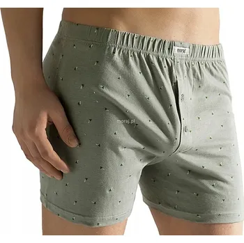 Boxerky Pánské volné boxerky ze 100% bavlny BMBX350 M