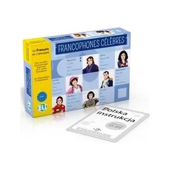 Cizí jazyk Francophones célebres - gra językowa