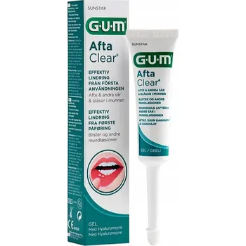 Gel na afty a vředy v ústní dutině GUM AftaClear 10 ml