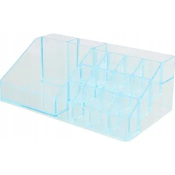 Úložný box ORGANIZÉR KONTEJNER NA KOSMETIKU ŘASENKY VATIČKY MAKEUP