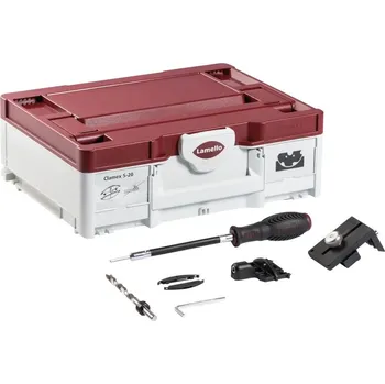 Nábytkové kování Lamello | Clamex S-20 startovací set nábytkových spojů