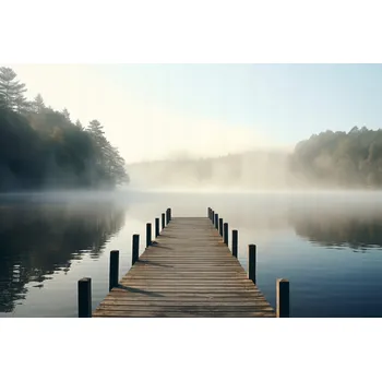 Plakát Plakát Ranní Ticho u Vody bez rámu 91,5 x 61 cm