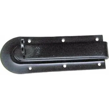 zástrč lakovaná 140/10mm černá 500006