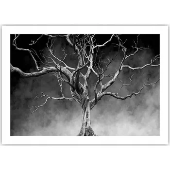 Obraz Plakát bez rámu do obýváku ložnice 70x50 strom moderní módní obraz