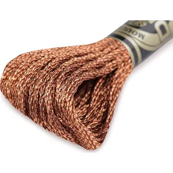 Příze Vyšívací příze DMC Mouliné Light Effects Varianta: E301 Buckthorn Brown, Balení: 1 ks