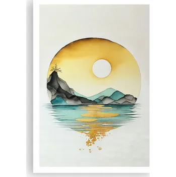 Obraz Plakát na zeď bez rámu 70x100 krajina obraz plakáty do obýváku ložnice