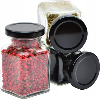 Sklenice Sklenice na koření, nádoby na skladování a pasterizaci, 20 x 150 ml