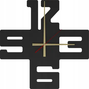 Hodiny Nástěnné hodiny TEMPS 50 cm LOFT do obýváku 15743