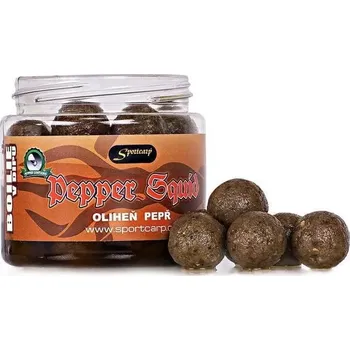 Boilies SPORTCARP Dipované boilies Dipped Boilies Pepper Squid 18mm (SPORTCARP Dipované boilies Dipped Boilies Pepper Squid 18mm)