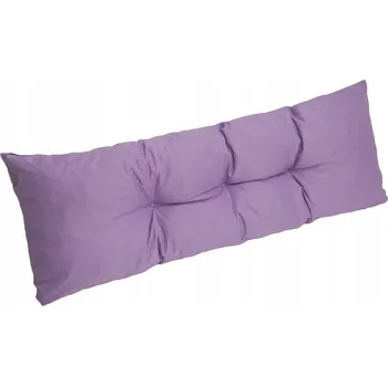 Polštář Prošívaný polštář na nábytek z palet, 120x40 lila, polštář na zahradní nábytek