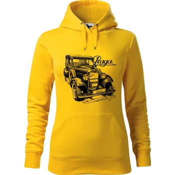 Dámská mikina Mikina - Praga Piccolo Barva: Žlutá (04), Velikost: XXL, Střih: Dámské