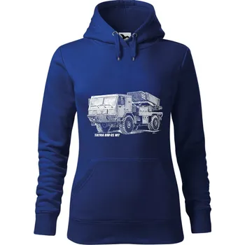 Dámská mikina Mikina - BM-21 MT Barva: Královská modrá (05), Velikost: XXL, Střih: Dámské