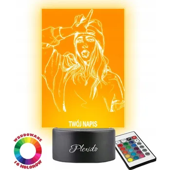 Lampička Plexido vícebarevná Noční lampa