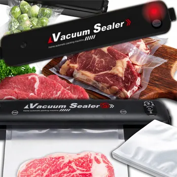 Vakuovačka VAKUOVÁ BALIČKA S SVÁŘEČKOU FÓLIÍ NA POTRAVINY + 60 SÁČKŮ