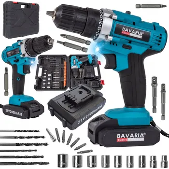 Aku Šroubovák Bavaria, 20 V akumulátorový Aku Šroubovák akumulatorowa bavaria