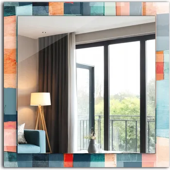 Zrcadlo Nástěnné Zrcadlo Tulup čtverec 600 x 600 mm