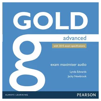 Cizojazyčná kniha Gold Advanced Exam Maximiser Class Audio CDs - Edwards Lynda