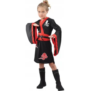 Karnevalový kostým Kostým Kostým Bojovnice Ninja Převlek Karate vel. 110-120