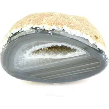 Přírodní kámen Achát geoda 232g z Brazílie