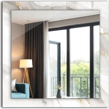 Zrcadlo Nástěnné Zrcadlo Tulup čtverec 600 x 600 mm