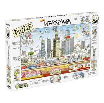 Puzzle Puzzle&nbsp;1000 elementów autorstwa Andrzeja Mleczki -&nbsp;Warszawa