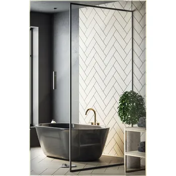 Zrcadlo Závěsné Nástěnné LED Zrcadlo Dekorativní Moderní Tvar 60x40 cm