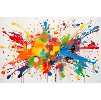 Plakát Plakát Exploze Kreativity bez rámu 91,5 x 61 cm