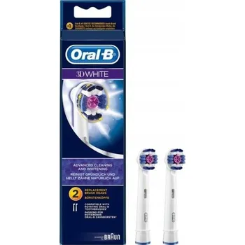 Péče o chrup Náhradní Hlavice pro kartáček Oral-B 3D white 2 kusy