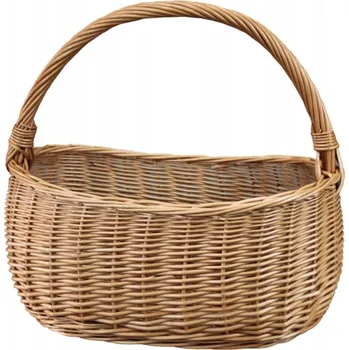 Nákupní košík Nákupní košík proutěný hnědý