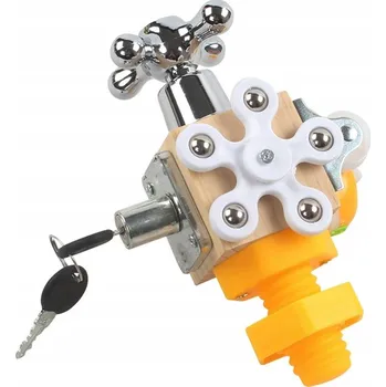 Hračka pro nejmenší SENZORICKÁ KOSTKA HRAČKA EDUKAČNÍ MANIPULAČNÍ 7V1 MONTESSORI KOSTKA