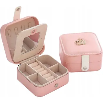 Šperkovnice Šperkovnice na bižuterii, organizér Růžová