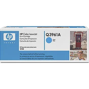 HP originální toner Q3961A (122A), azurový, 4000 stran