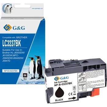 G&G kompatibilní ink s LC-3237BK, NP-B-03237BK, black, 3000str.