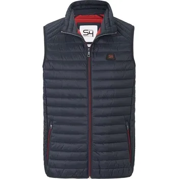 Pánská vesta 79037 S4 tmavě modrá prošívaná 5XL - 8XL S4 ODE-S4-79037-0810 - 6XL