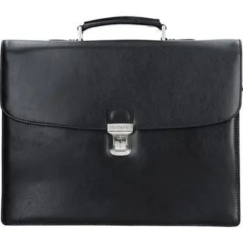 Pánská aktovka Pánská kožená aktovka Katana Marcus - černá