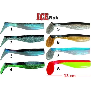 Umělá nástraha ICE Fish vláčecí nástraha ryba SD 2B - 13 cm barva: 1