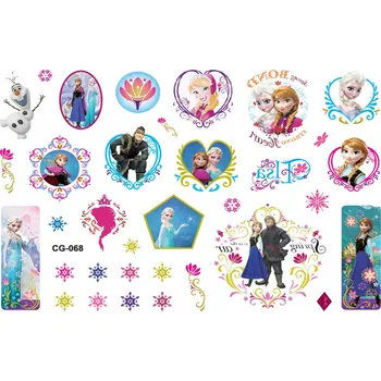 Tetování Smyvatelné tetování pro děti Ledové Království Elsa Anna CG068