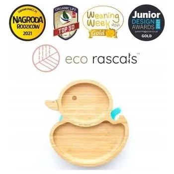 Obraz Talířek Ecorascals modrý bambusový