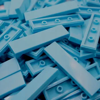 ostatní stavebnice Dílky 1x4, 100 kusů